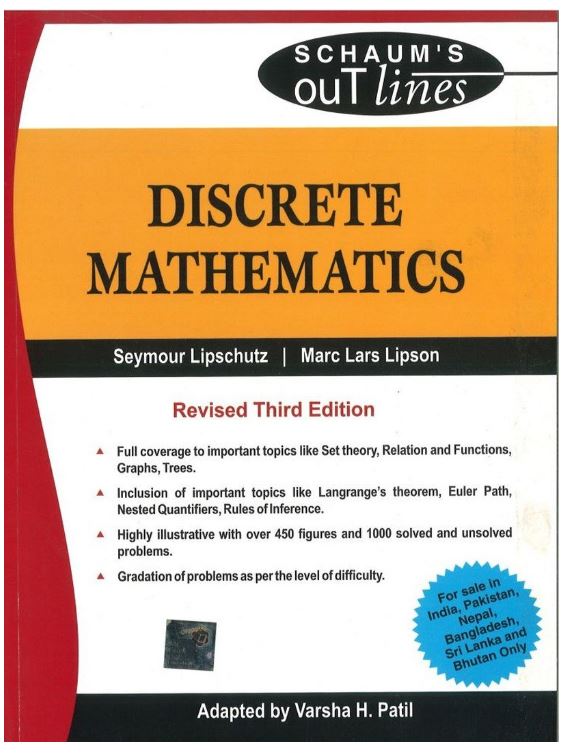 Discrete Mathematics (Schaum's Outlines) | Revised 3rd Edition